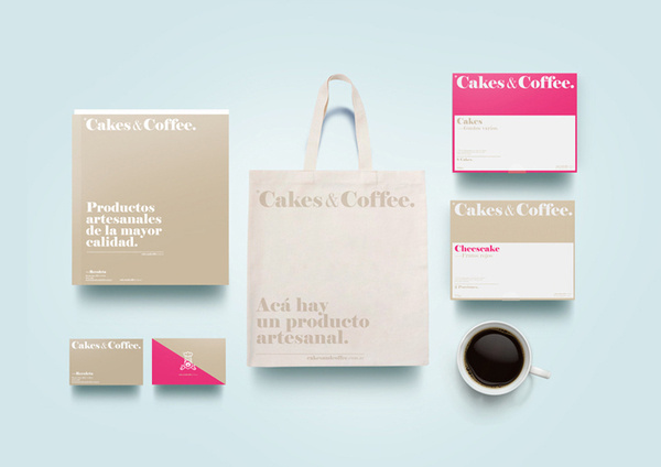 CakesandCoffee #coffee #identity #stationery