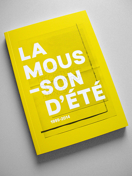 la-mousson-d-ete-catalogue-20-ans01.jpg vaud typeface #vaud #overlay #yellow #typography #cover