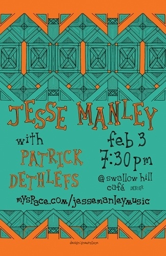 gneural #gig #denver #manley #clapper #colorado #jesse #poster #debbie #art
