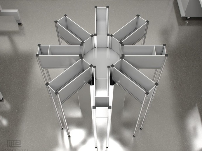 Automated 8 Arm Radial Maze - Maze Engineers #neuroscience #automation