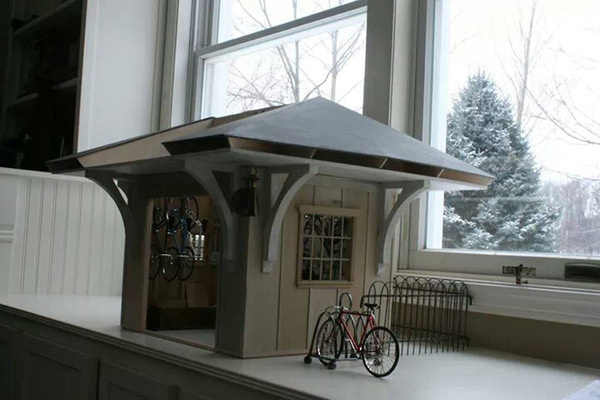 TinyGarage Exterior 0.jpg #workshop #bike #miniature #art