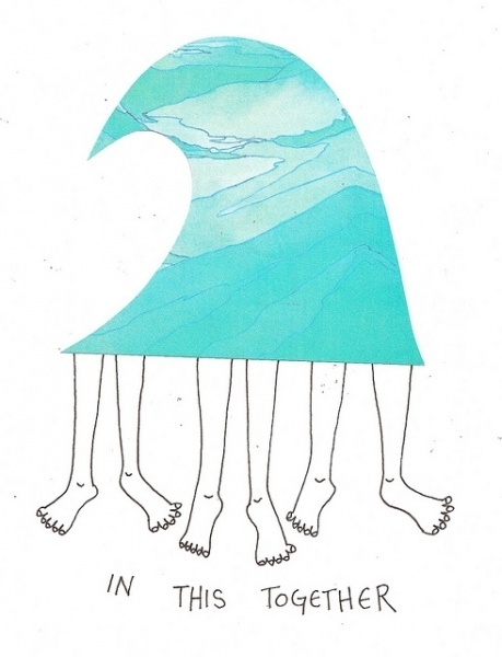 In this together #beach #wave