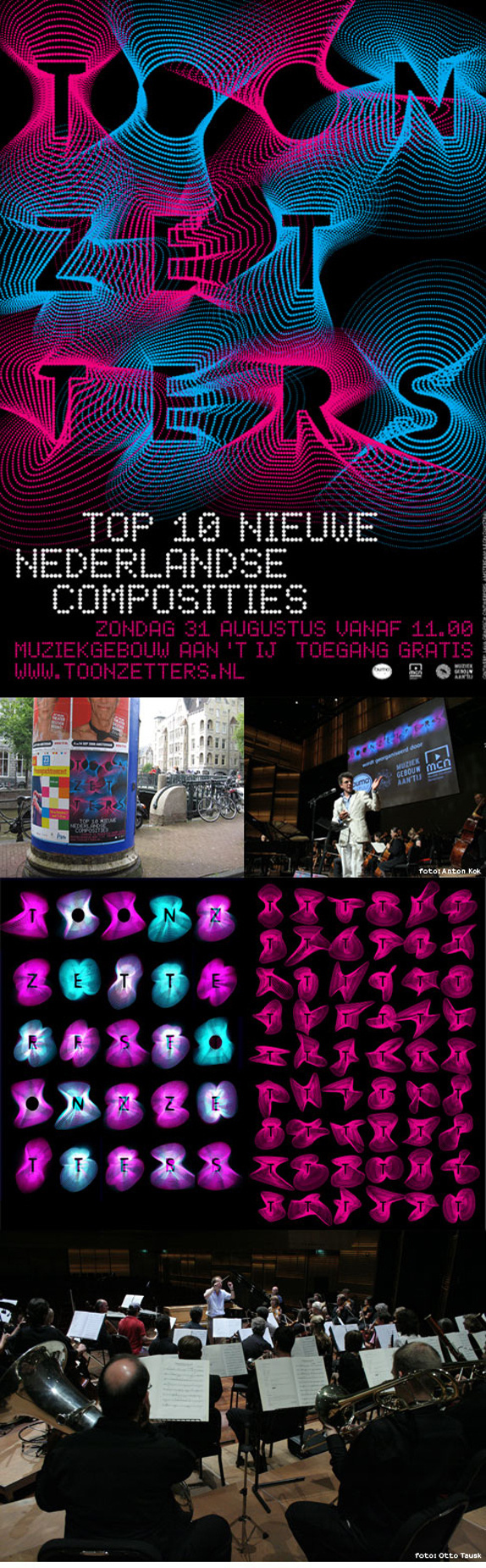 Toonzetters | Lava Graphic Design, Amsterdam #poster #typography