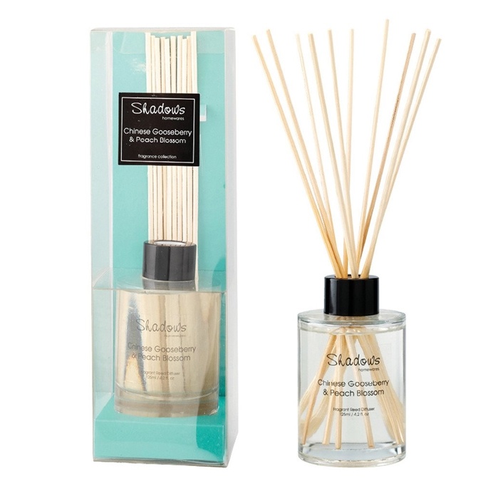 Fragrant Reed Diffuser Gooseberry & Peach, 125 ml