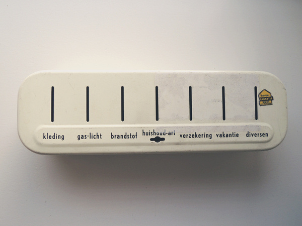 brabantia spaarblik #box #bank #brabantia #vintage #money