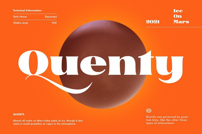 Glosta is a serif font that comes with a very beautiful change character that will bring a touch of luxury and style to your projects. Glosta is perfect for editorial design, branding, headings, logos, magazines and more.

Glosta has 650 glyphs and 290 alternate characters, including multiple language support. With OpenType features with an elegant alternative style.