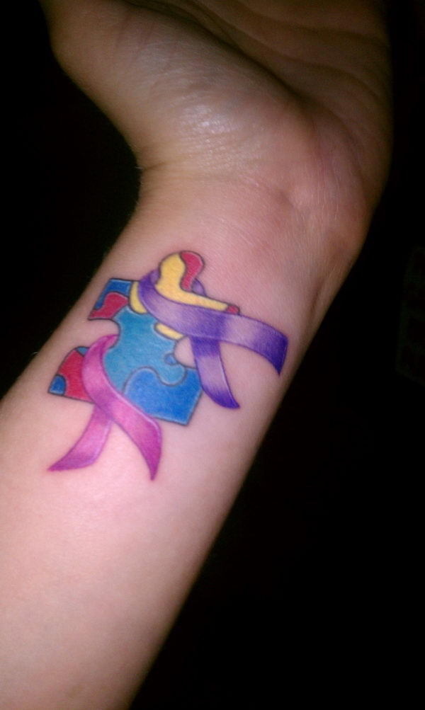 40+ Cool Puzzle Piece Tattoo Design Ideas #tattoo #puzzle #piece