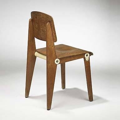 Wright Demountable Standard Chair #chair #wood #demountable #mid #century #prouv #jean