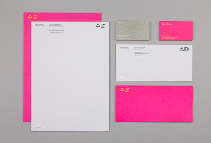 Andrew Donaldson Architecture & Design by M35 #graphic design #print
