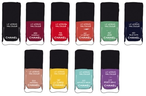 Tiffany Denise #nail #polish #chanel #colours