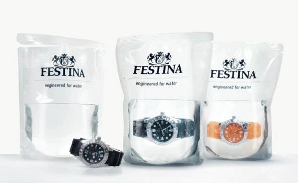 Packaging Reloj Festina Water Resistant #packaging #clock #water #watch