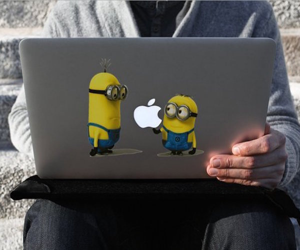 Minion Macbook Decal #tech #flow #gadget #gift #ideas #cool