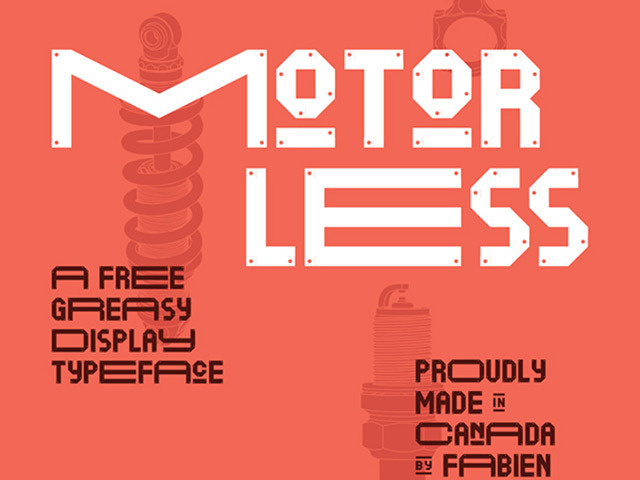 Motorless free Typeface