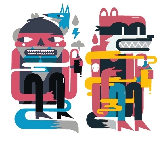 yes on the Behance Network #illustration