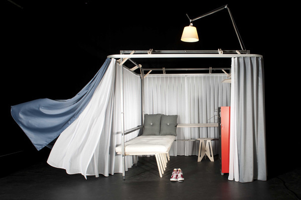 hotello portable hotel room by antonio scarponi + roberto deluca #hotello