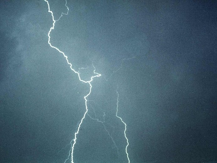 The Strike - Limited edition print #clouds #weather #electric #sky #thunder #lightning #strike