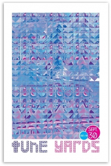 tUnEyArDs_proof_2.jpg (756×1125) #gig #print #geometric #screen #poster #type