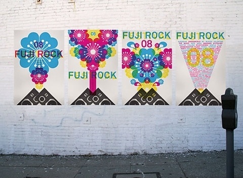 FFFFOUND! #fuji #rock #typo #poster