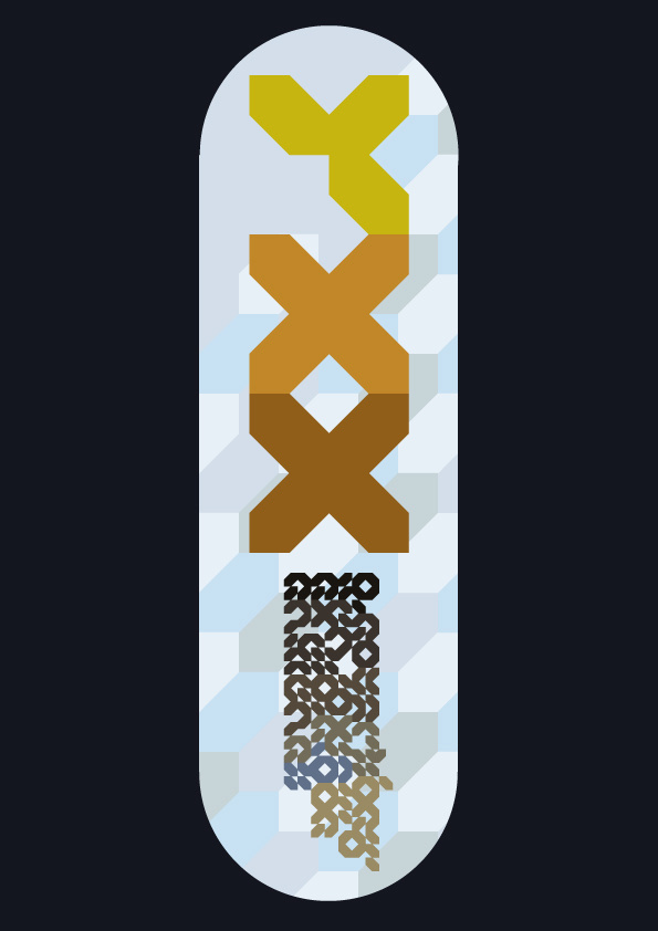 LCD LSD #font #lcd #digital #poster #typography