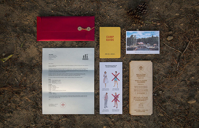 Walt & June Wedding Invitation