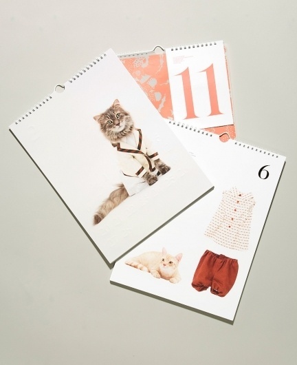 Studio Lin : info@studiolin.org : +1 646 266 1425 #fashion #calendar #cats