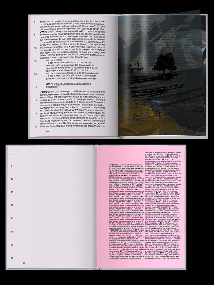 nizarkazan: " Suisse Quotidienne — Code Civil Suisse (CCS) Editorial design Photography Type design / 268 pages / First of 6 books /