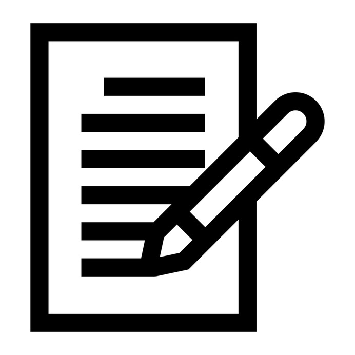See more icon inspiration related to essay, note, paper, document, files and folders, signing, insurance, pencil, notes, writing and edit on Flaticon.