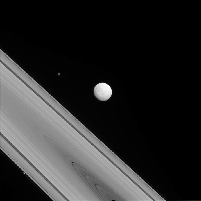 I had a dream, which was not all a dream Images taken by the unmanned spacecraft Cassini Title: Lord Byron