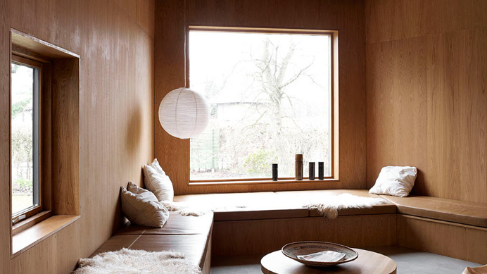 Hygge bench room