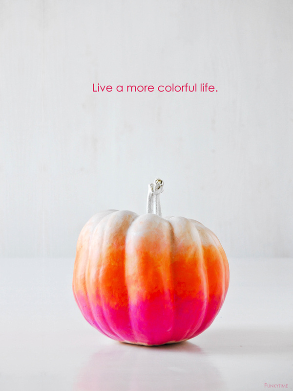 live a more colorful life #halloween #colour