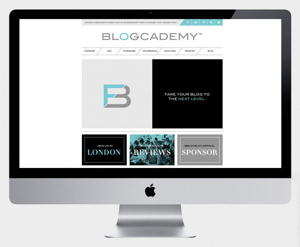 The Blogcademy Nubby Twiglet #site #identity #web