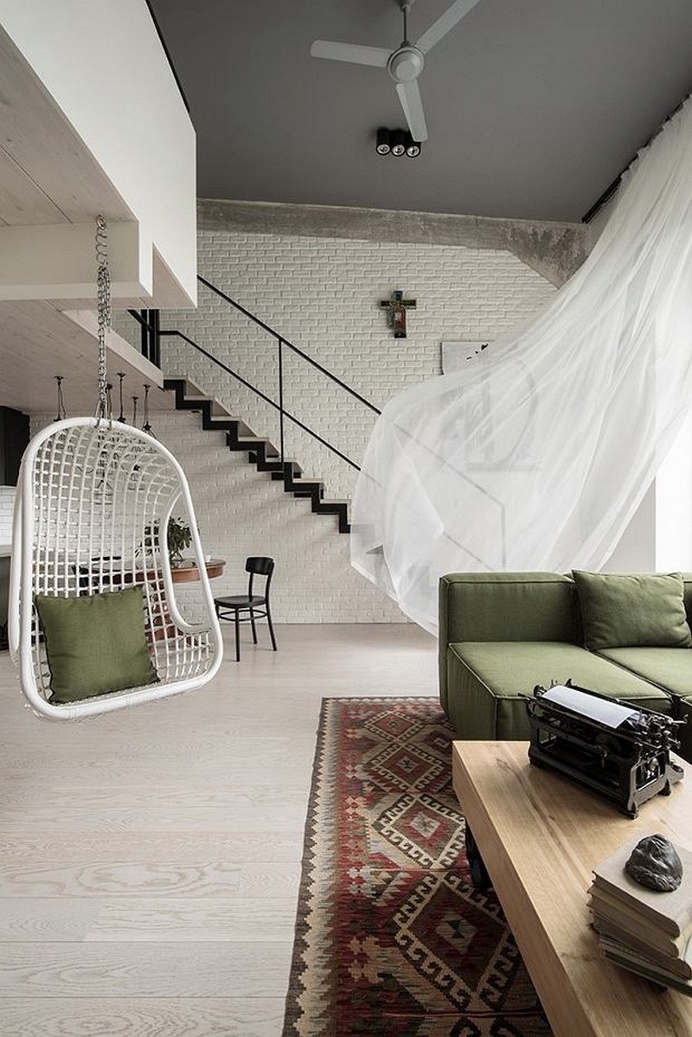 Loft Green / Anchal Interiors