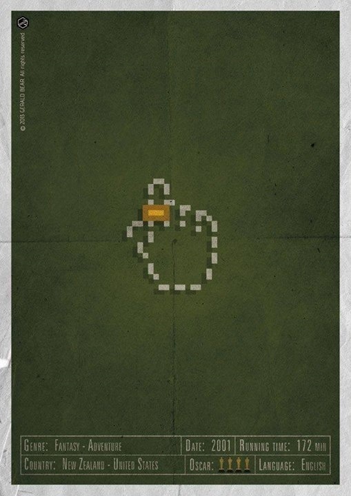 H-and Movie #movie #fantasy #and #oscar #design #my #gerald #vintage #poster #web #bear #treasure #hand