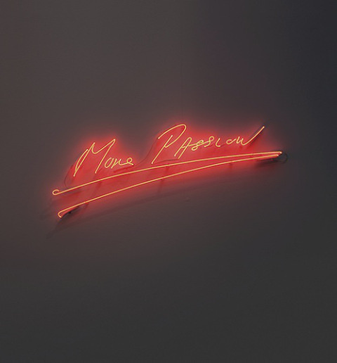 Tracey Emin | PICDIT #sculpture #red #installation #vibrant #colour #art #light #neon