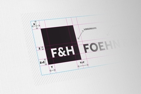 Brand Identity Process - Foehn & Hirsch Identity Development | imjustcreative #logo #design #graphic #typography