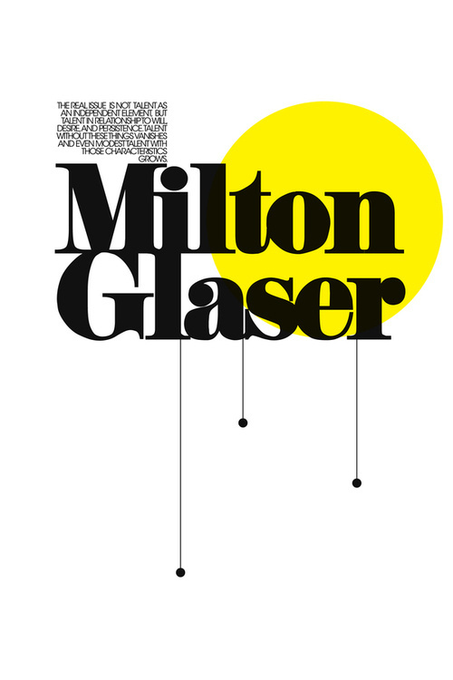 Citation on Yellow Dot on Typography Served #quote #poster #typography