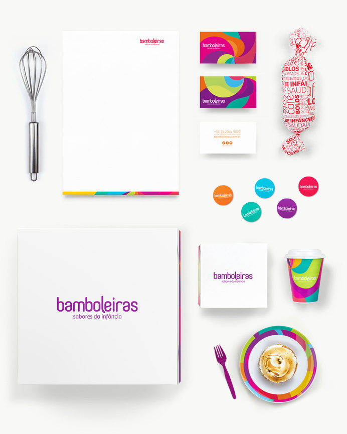 Identidade #young #branding #packaging #colorful #brasil #dish #paper #cake #bakery #baker #buisess #design #brand #purple #stationery #sao #logo #logotype #box #megalodesign #megalo #brazil #cup #package #paulo #card