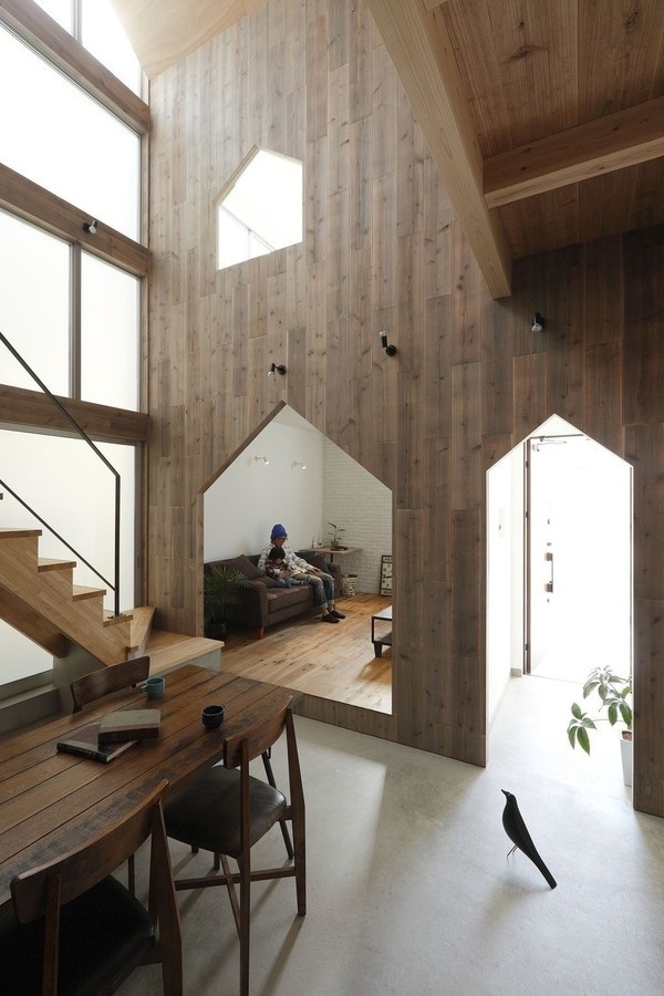 CJWHO ™ (Hazukashi House, Kyoto by Alts Design Office |...) #design #interiors #alts #office #wood #architecture #japan #kyoto