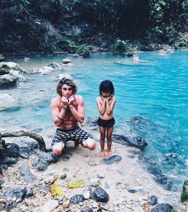 Jay Alvarez in the forrest of south east Asia