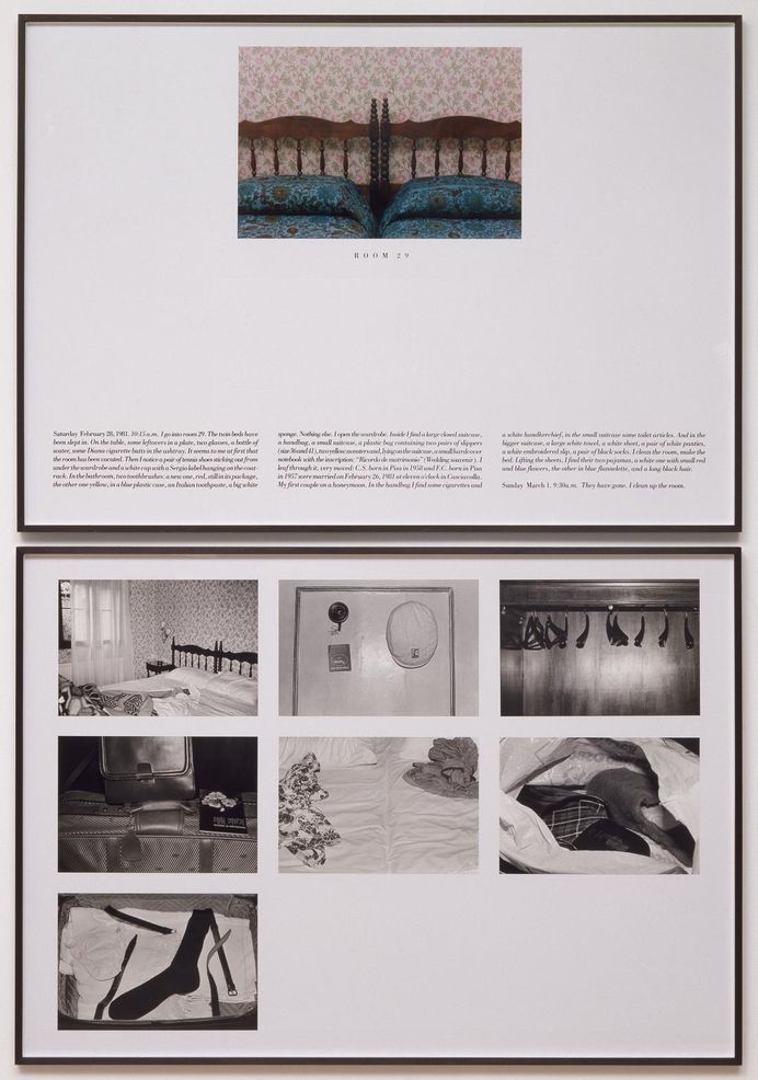 ‘The Hotel, Room 29’, Sophie Calle, 1981 | Tate