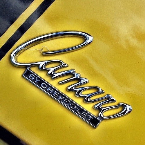 Chromeography #type #vintage #camaro #typography