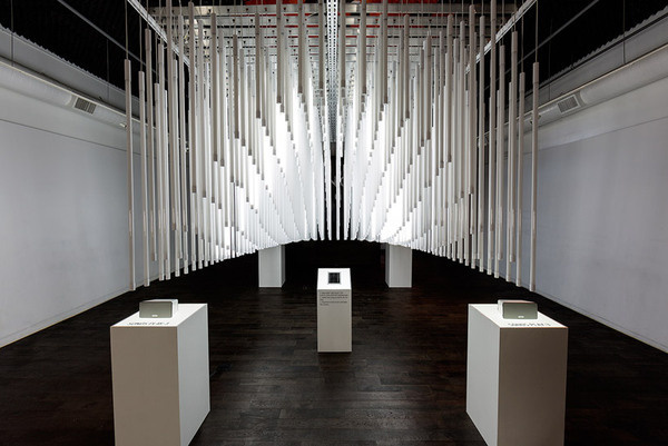 Light house fluorescent tube installation | SONOS | by SOFTlabÂ Studio Blog Architecture + Design #light