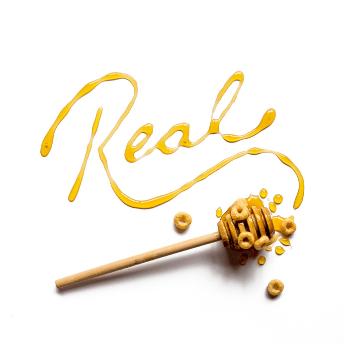 Cheerios, honey nut, honey, food, lettering