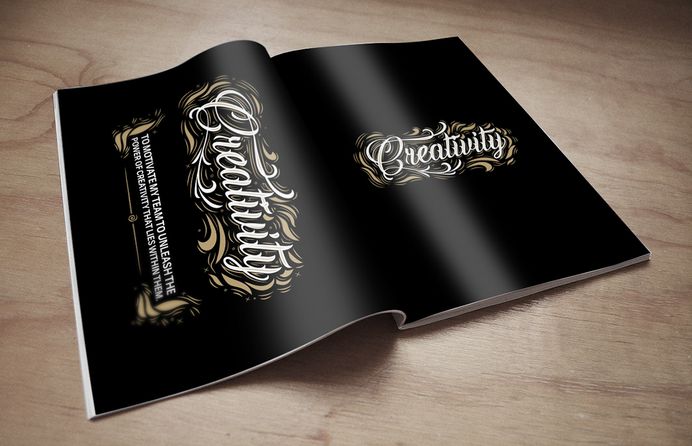 Typography, 2017 on Behance