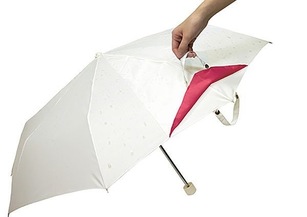 With the Handbag Umbrella, you can visit your friends in rain without a dripping or wet umbrella! #umbrella #design #handbag #product #industrial #handbags