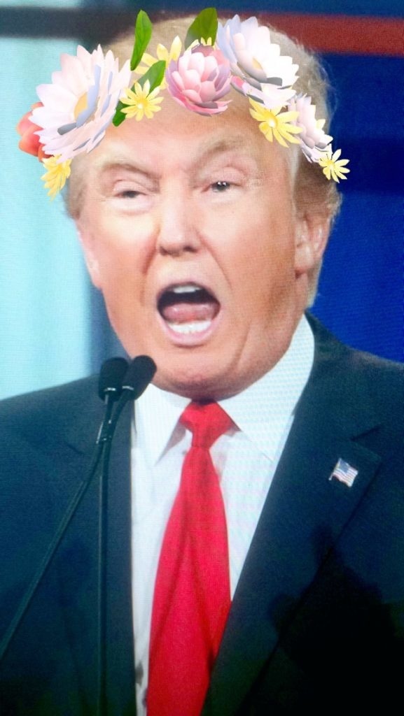 Behold, Donald Trump, the queen of the White House!