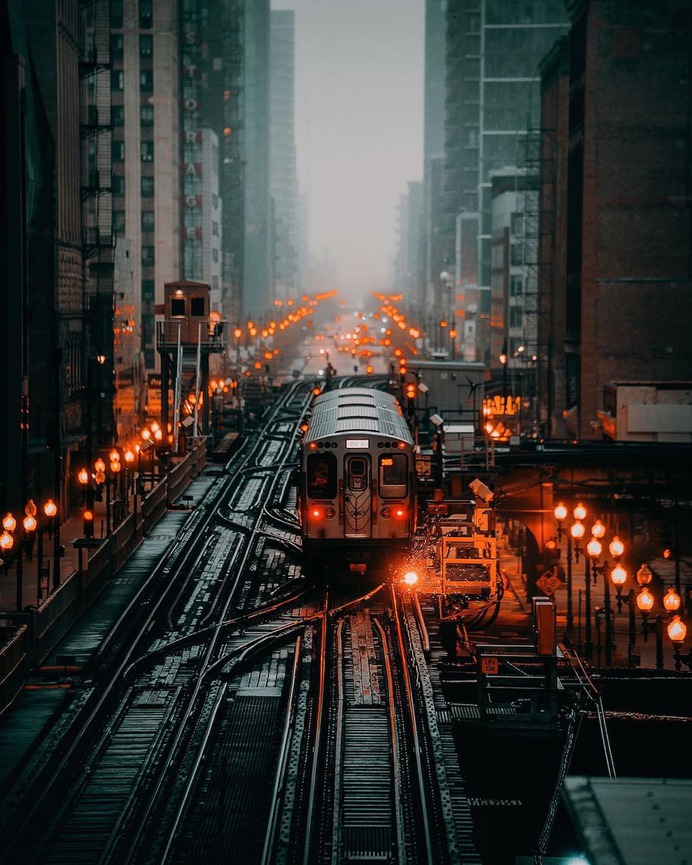 Striking Urban Landscapes and Cityscapes of Chicago by Benjamin Suter