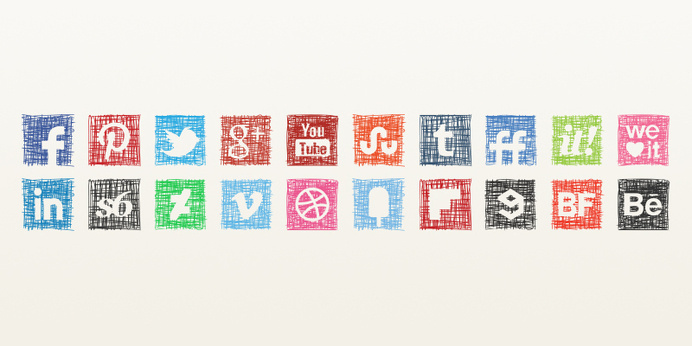 Pen Sketch Icons Set #sketch #icons #pen #set