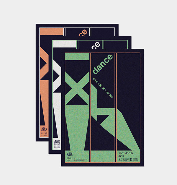 IOA 3 part letter reflect in tryptic #poster #ballet #swiss #dance