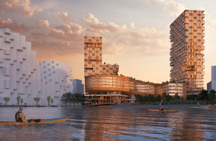 Mass Timber a Main Feature to Sidewalk Labs' Massive Master Plan